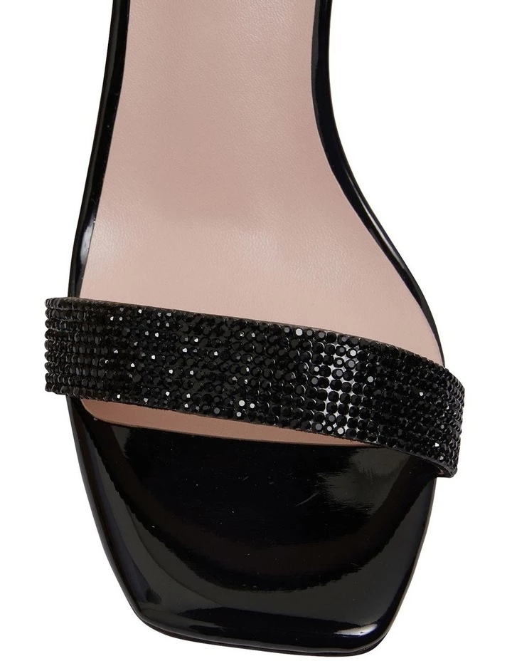 Pink Inc Hope Black Patent Sandals 6 Pink Inc Hope Black Patent Sandals - Image 6