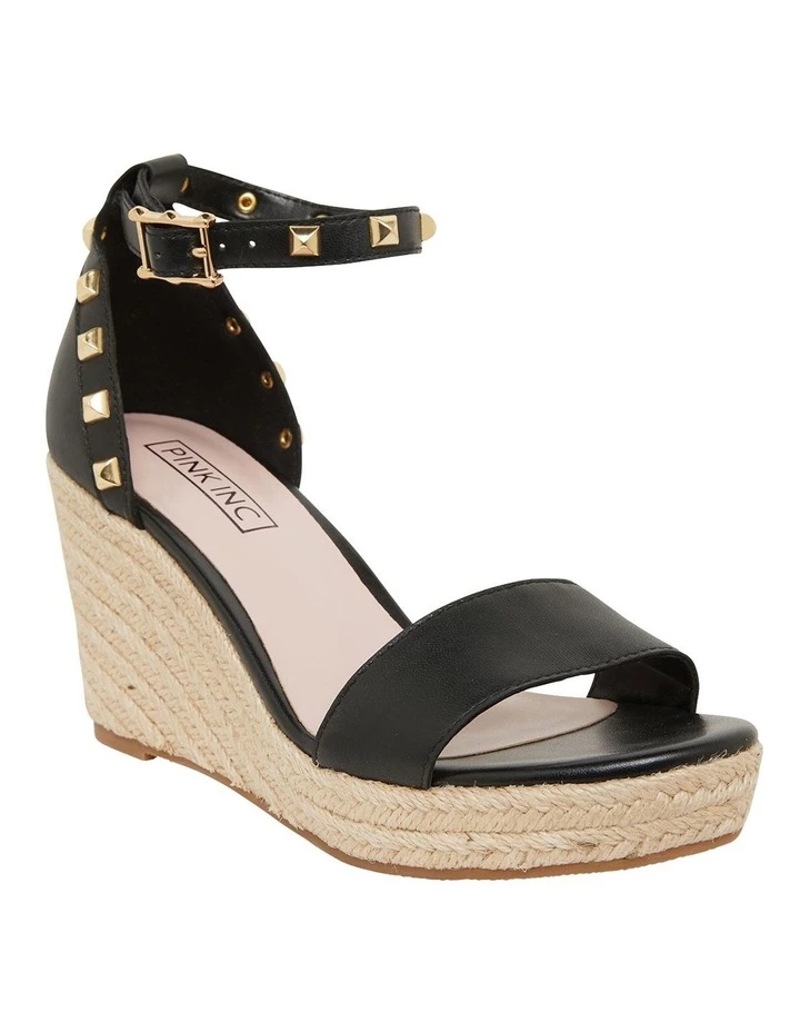 Pink Inc Shadow Black Glove Sandals 2 Pink Inc Shadow Black Glove Sandals - Image 2