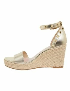 Pink Inc Shadow Soft Gold Glove Sandals -Deals Shoes Store 863807860 3 720x928