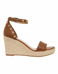 Pink Inc Shadow Tan Glove Sandals