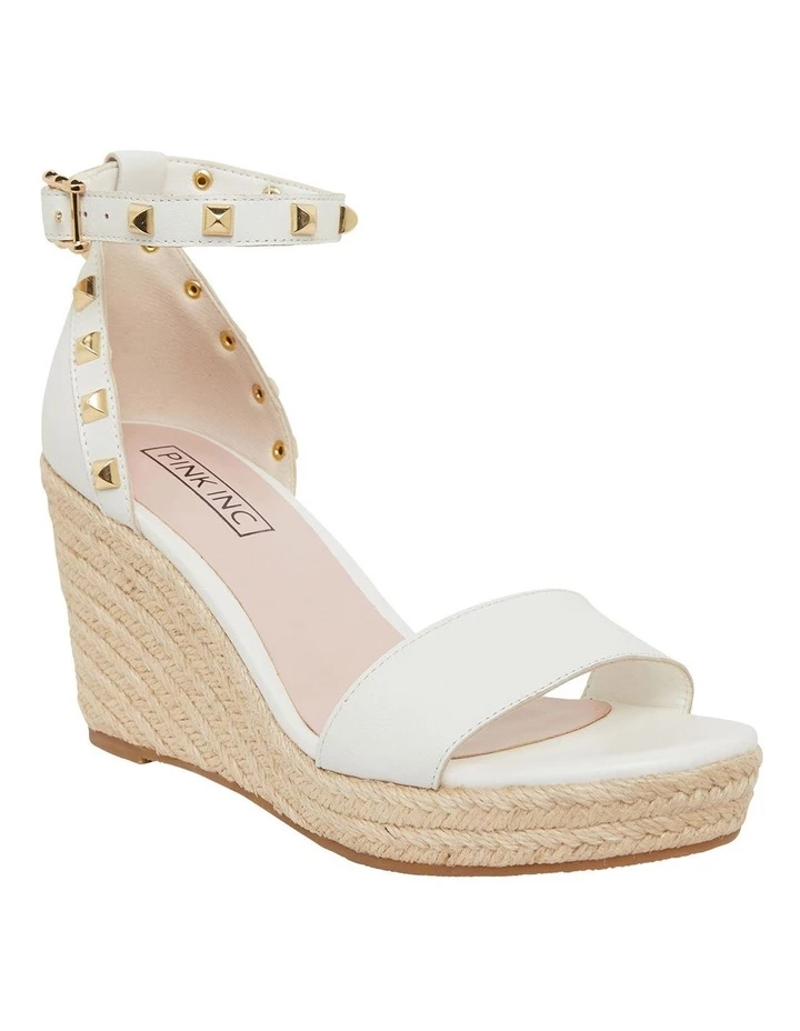 Pink Inc Shadow White Glove Sandals 2 Pink Inc Shadow White Glove Sandals - Image 2