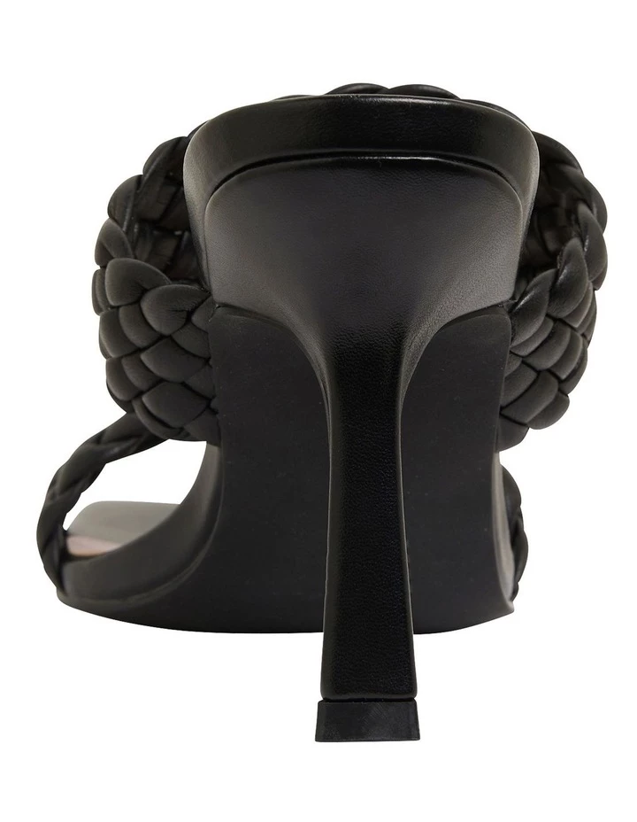 Pink Inc Jacinta Black Weave Glove Sandals 5 Pink Inc Jacinta Black Weave Glove Sandals - Image 5