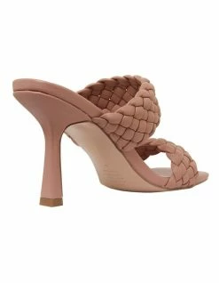 Pink Inc Jacinta Dark Blush Weave Sandals -Deals Shoes Store 864166060 4 720x928