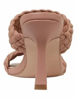 Pink Inc Jacinta Dark Blush Weave Sandals -Deals Shoes Store 864166060 5 720x928