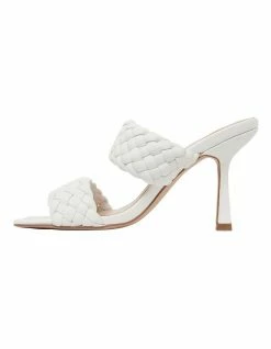 Pink Inc Jacinta White Weave Glove Sandals -Deals Shoes Store 864166240 3 720x928