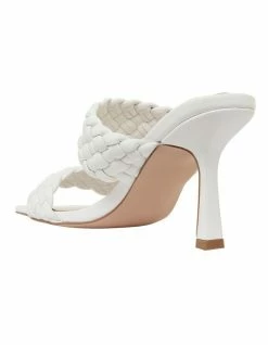 Pink Inc Jacinta White Weave Glove Sandals -Deals Shoes Store 864166240 7 720x928