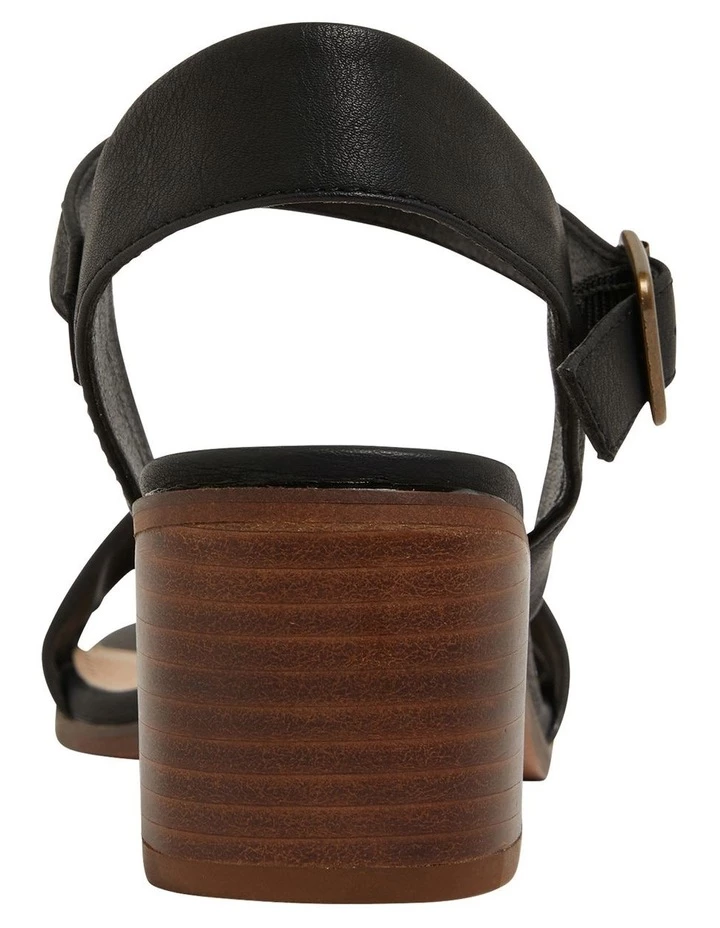 Ravella Evolve Black Smooth Sandals 5 Ravella Evolve Black Smooth Sandals - Image 5