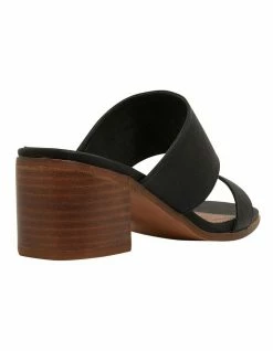 Ravella Edge Black Smooth Sandals -Deals Shoes Store 865062370 4 720x928