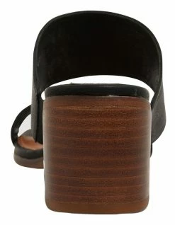 Ravella Edge Black Smooth Sandals -Deals Shoes Store 865062370 5 720x928