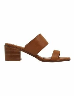 Ravella Edge Tan Smooth Sandals
