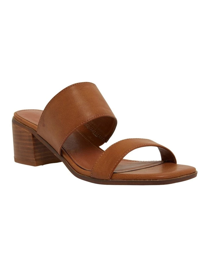 Ravella Edge Tan Smooth Sandals 2 Ravella Edge Tan Smooth Sandals - Image 2
