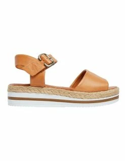 Easy Steps Holiday Cognac Glove Sandals