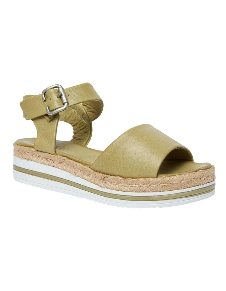 Easy Steps Holiday Khaki Glove Sandals 2 Easy Steps Holiday Khaki Glove Sandals - Image 2