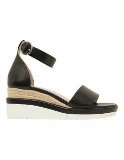 Jane Debster Idaho Black Glove Sandals