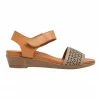 Active Flex Accord Taupe/Cognac Glove Sandals