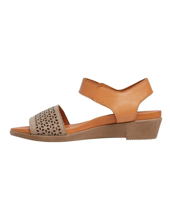 Active Flex Accord Taupe/Cognac Glove Sandals 3 Active Flex Accord Taupe/Cognac Glove Sandals - Image 3