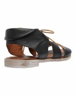 Active Flex Yardley Black Glove Sandals -Deals Shoes Store 865477810 4 720x928