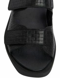 Active Flex Jaffa Black Glove Sandals 10 Active Flex Jaffa Black Glove Sandals -Deals Shoes Store 865478080 5 720x928