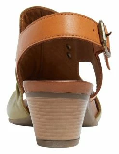 Active Flex Zambia Khaki/Cognac Glove Sandals -Deals Shoes Store 865479790 5 720x928