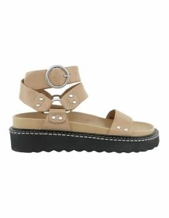 Caverley Burt Tan Sandal
