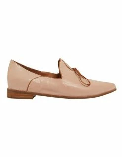 Sandler Random Blush /Tan Glove Flat Shoes