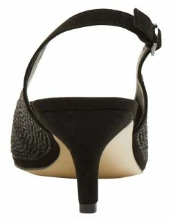 Alan Pinkus Teagan Black Fabric Heeled Shoes 11 Alan Pinkus Teagan Black Fabric Heeled Shoes -Deals Shoes Store 866104210 5 720x928