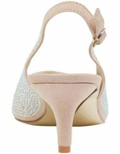 Alan Pinkus Teagan Blush Fabric Heeled Shoes 11 Alan Pinkus Teagan Blush Fabric Heeled Shoes -Deals Shoes Store 866104480 5 720x928