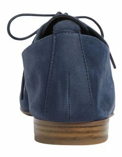 Sandler Utah Navy Nubuck Flat Shoes -Deals Shoes Store 866397790 5 720x928