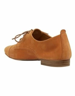 Sandler Utah Tan Nubuck Flat Shoes -Deals Shoes Store 866398870 7 720x928