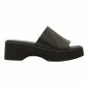 Ravella Fiasco Black Smooth Sandals
