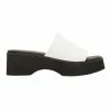 Ravella Fiasco White Smooth Sandals