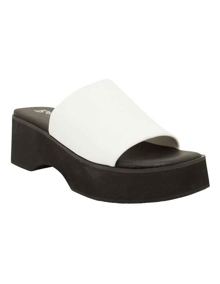 Ravella Fiasco White Smooth Sandals 2 Ravella Fiasco White Smooth Sandals - Image 2