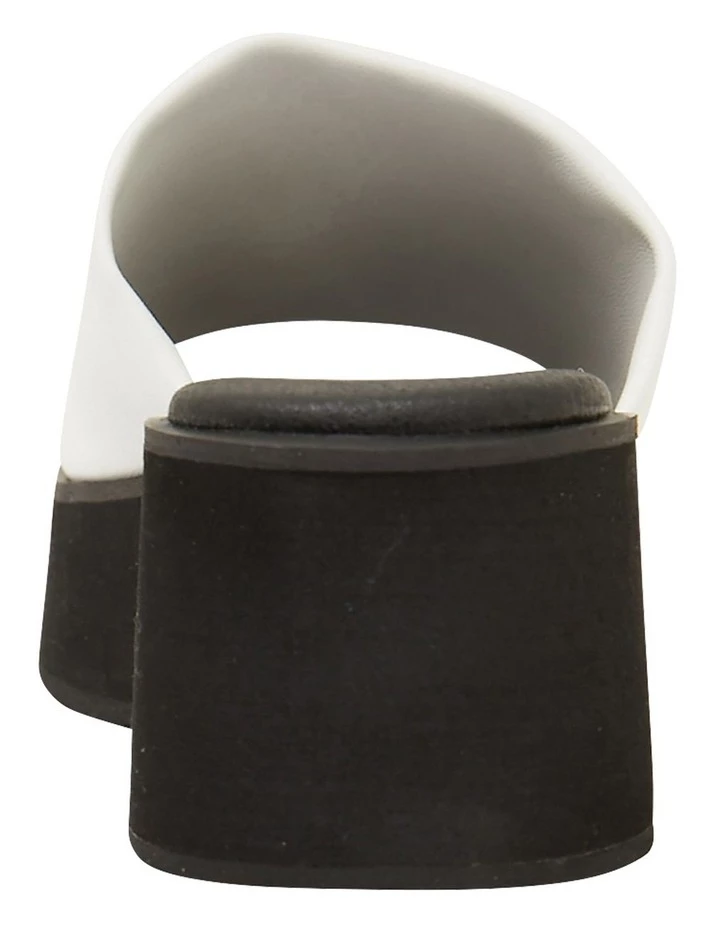 Ravella Fiasco White Smooth Sandals 4 Ravella Fiasco White Smooth Sandals - Image 4