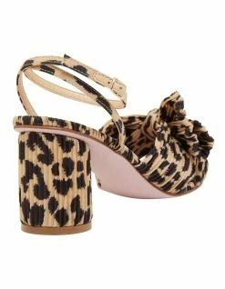 Pink Inc Secret Leopard Fabric Sandals -Deals Shoes Store 866850040 4 720x928