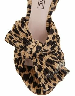 Pink Inc Secret Leopard Fabric Sandals -Deals Shoes Store 866850040 6 720x928