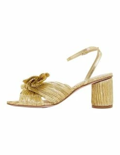 Pink Inc Secret Gold Metallic Sandals -Deals Shoes Store 866850130 3 720x928