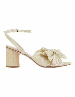 Pink Inc Secret Light Silver Shimmer Sandals