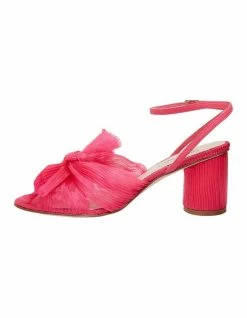 Pink Inc Secret Fuchsia Fabric Sandals -Deals Shoes Store 866850310 3 720x928