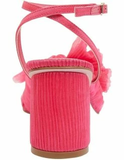 Pink Inc Secret Fuchsia Fabric Sandals -Deals Shoes Store 866850310 5 720x928