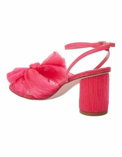 Pink Inc Secret Fuchsia Fabric Sandals -Deals Shoes Store 866850310 7 720x928