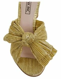 Pink Inc Surge Gold Metallic Sandals -Deals Shoes Store 866850580 6 720x928