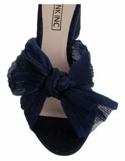 Pink Inc Surge Navy Fabric Sandals -Deals Shoes Store 866850850 6 720x928