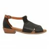 Easy Steps Laguna Black/Cognac Glove Sandals