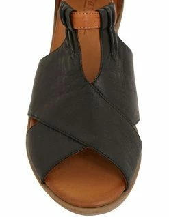 Easy Steps Laguna Black/Cognac Glove Sandals 7 Easy Steps Laguna Black/Cognac Glove Sandals -Deals Shoes Store 866859040 6 720x928