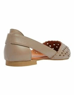 Sandler Ranya Taupe Glove Flat Shoes -Deals Shoes Store 866860120 4 720x928