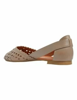 Sandler Ranya Taupe Glove Flat Shoes -Deals Shoes Store 866860120 7 720x928
