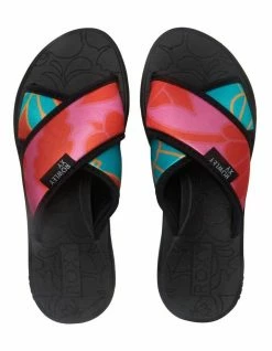 Roxy Everlei Black Slide -Deals Shoes Store 867578860 4 720x928
