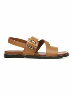 Naturalizer Kerry Toffee Backstrap Sandal