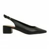 Sandler Dena Black Glove Heeled Shoes