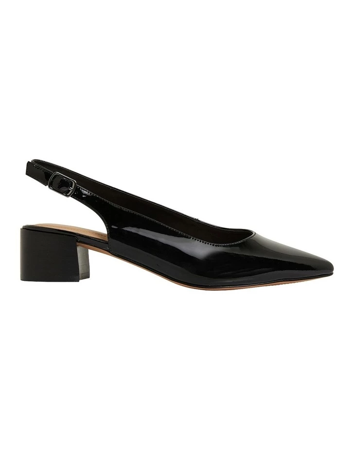 Sandler Dena Black Patent Heeled Shoes 1 Sandler Dena Black Patent Heeled Shoes